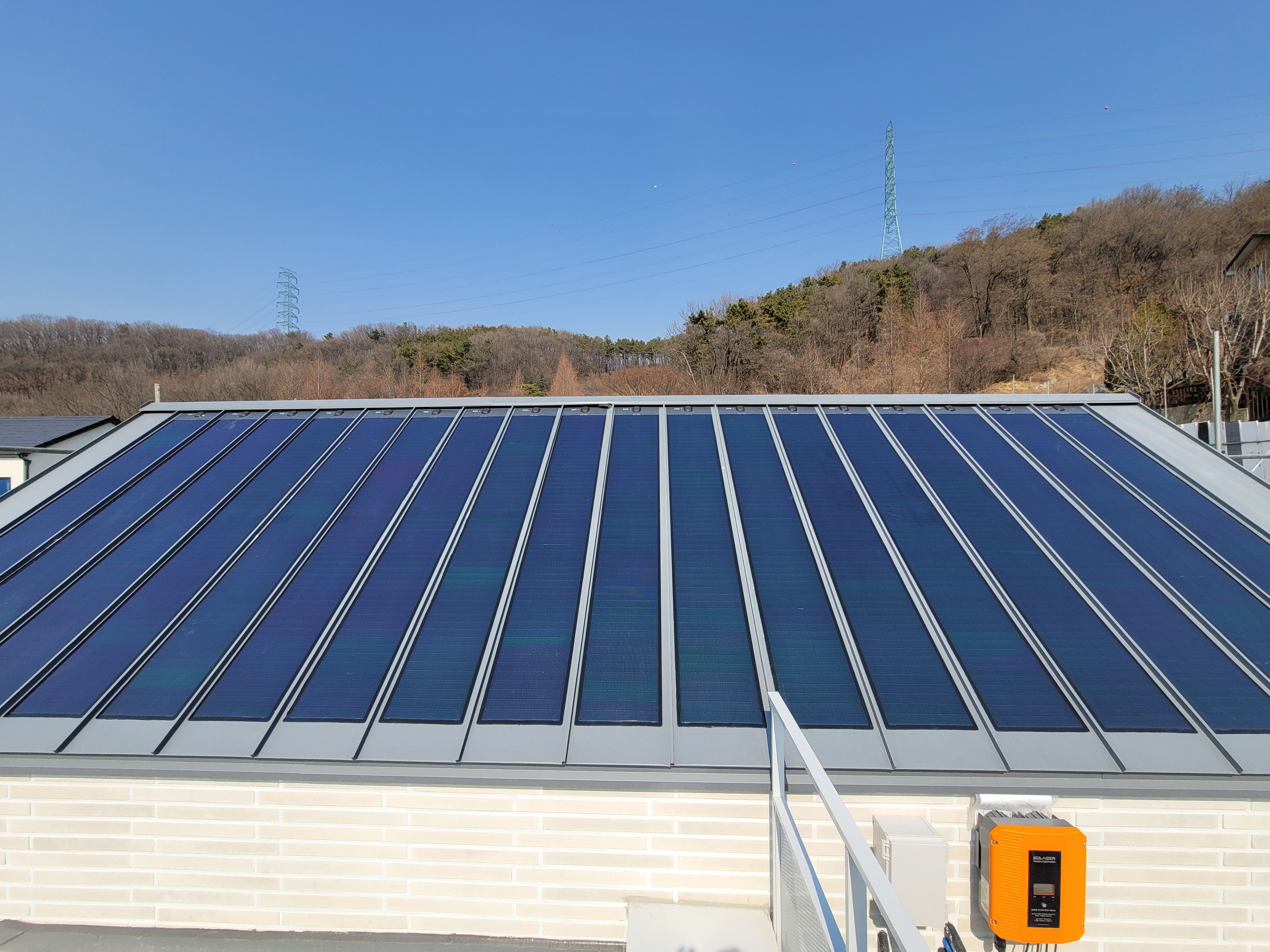 Roof integrated photovoltaic power generation system [첨부 이미지1]