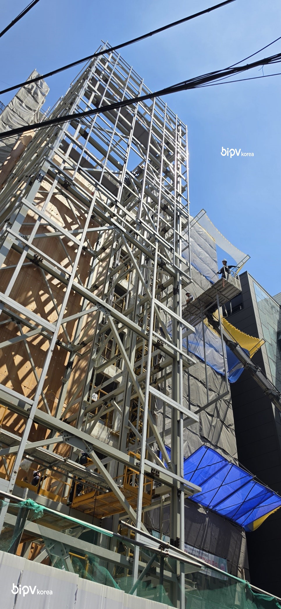 BIPV structure construction site [첨부 이미지1]